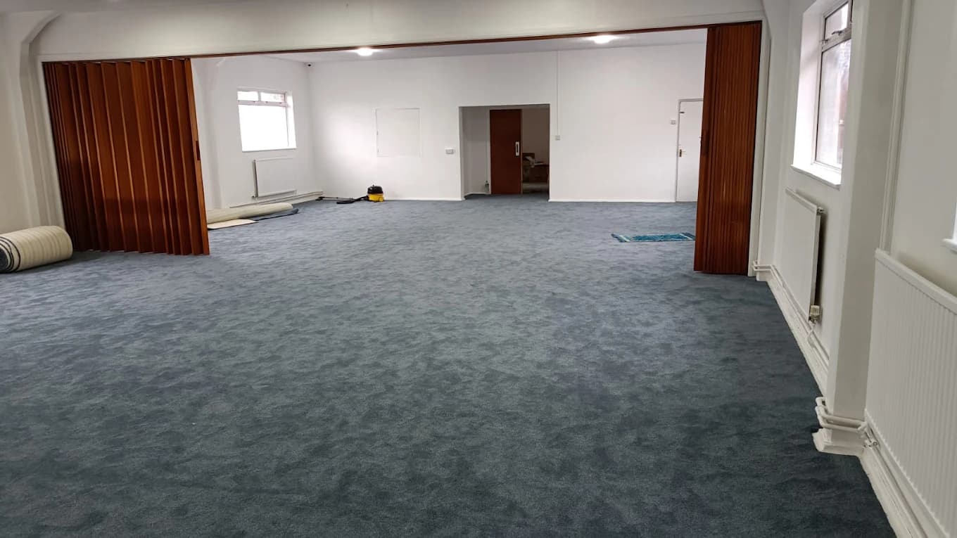 Interior learning space at Masjid Al-Furqan used by Qibla Institute